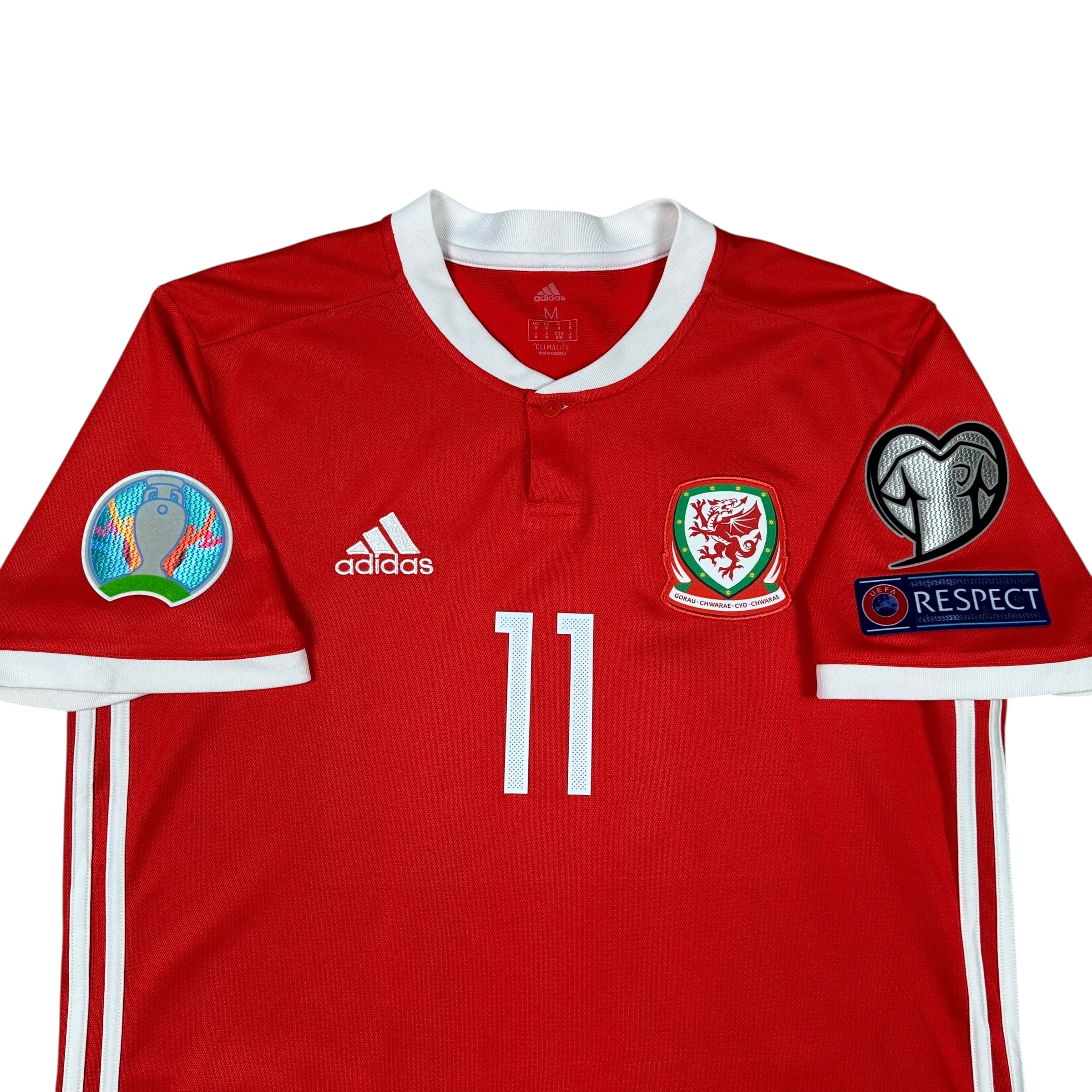 Wales 2018 Home Shirt (M) Bale #11