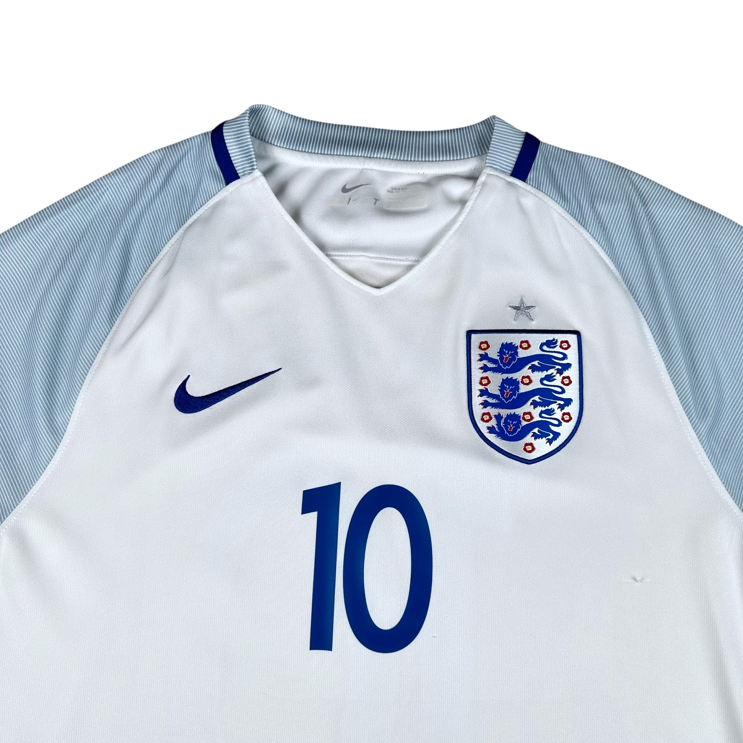 England 2016 Home Shirt (L) Rooney #10