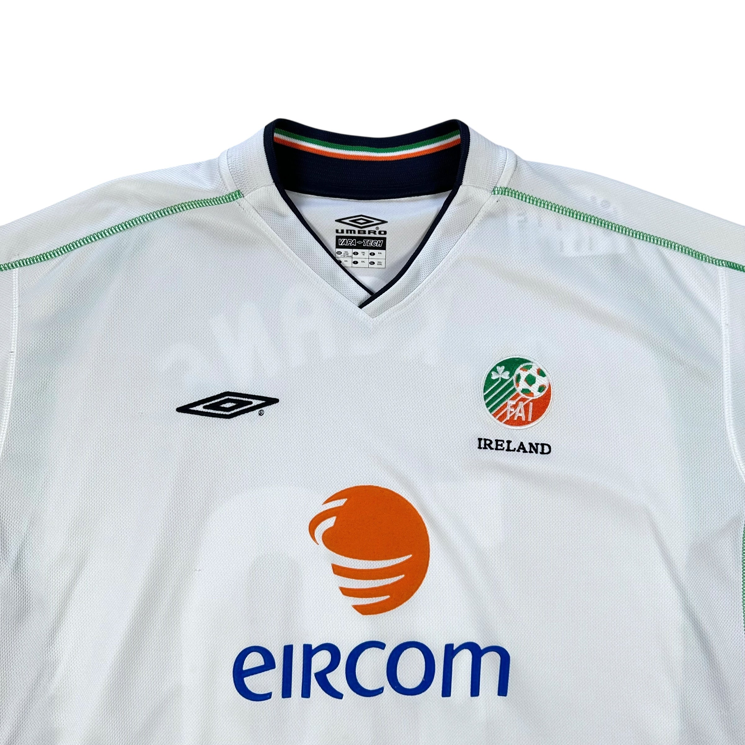 Ireland 2002 Away Shirt (XXL) Keane #10