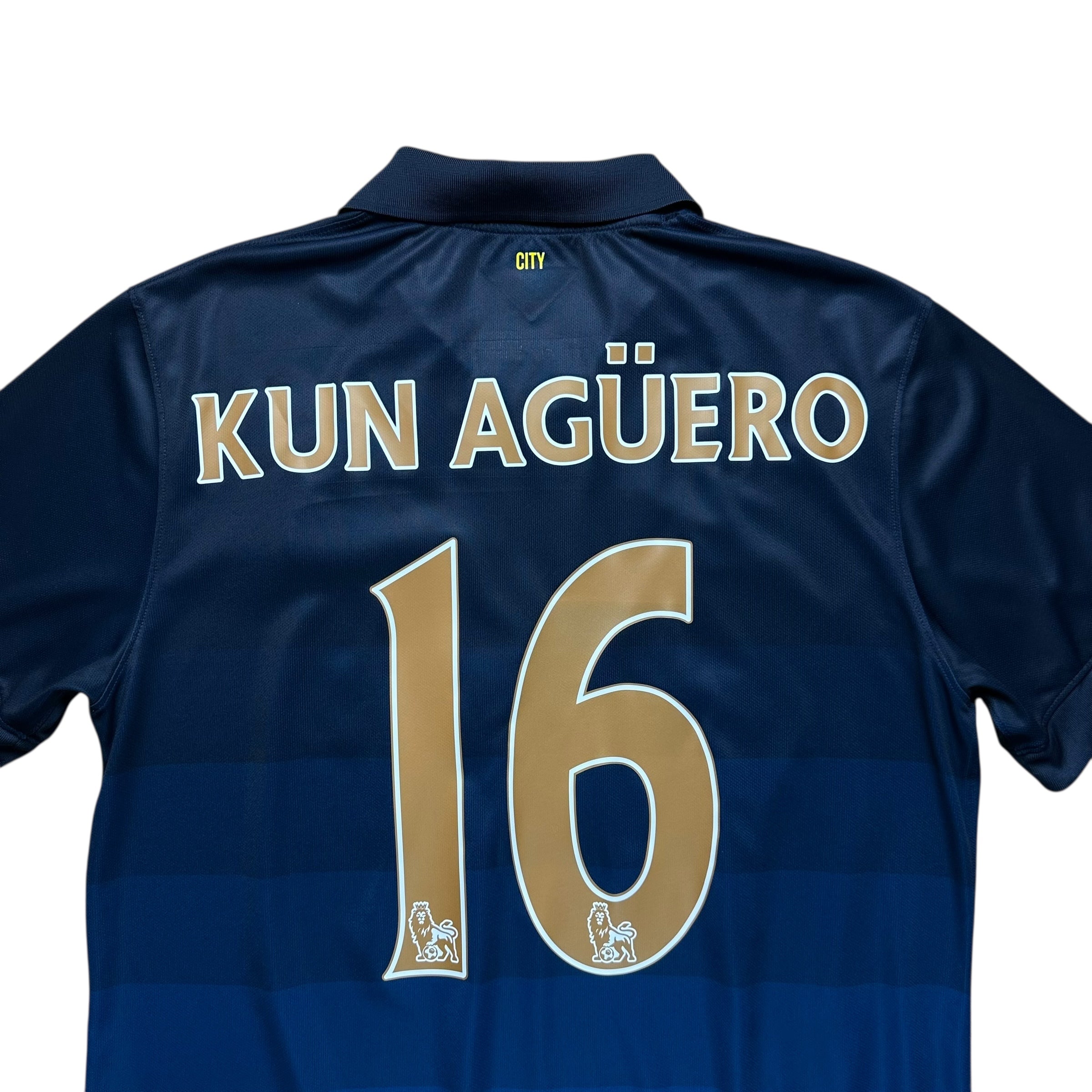 Manchester City 2014-15 Away Shirt (L) Kun Agüero #16