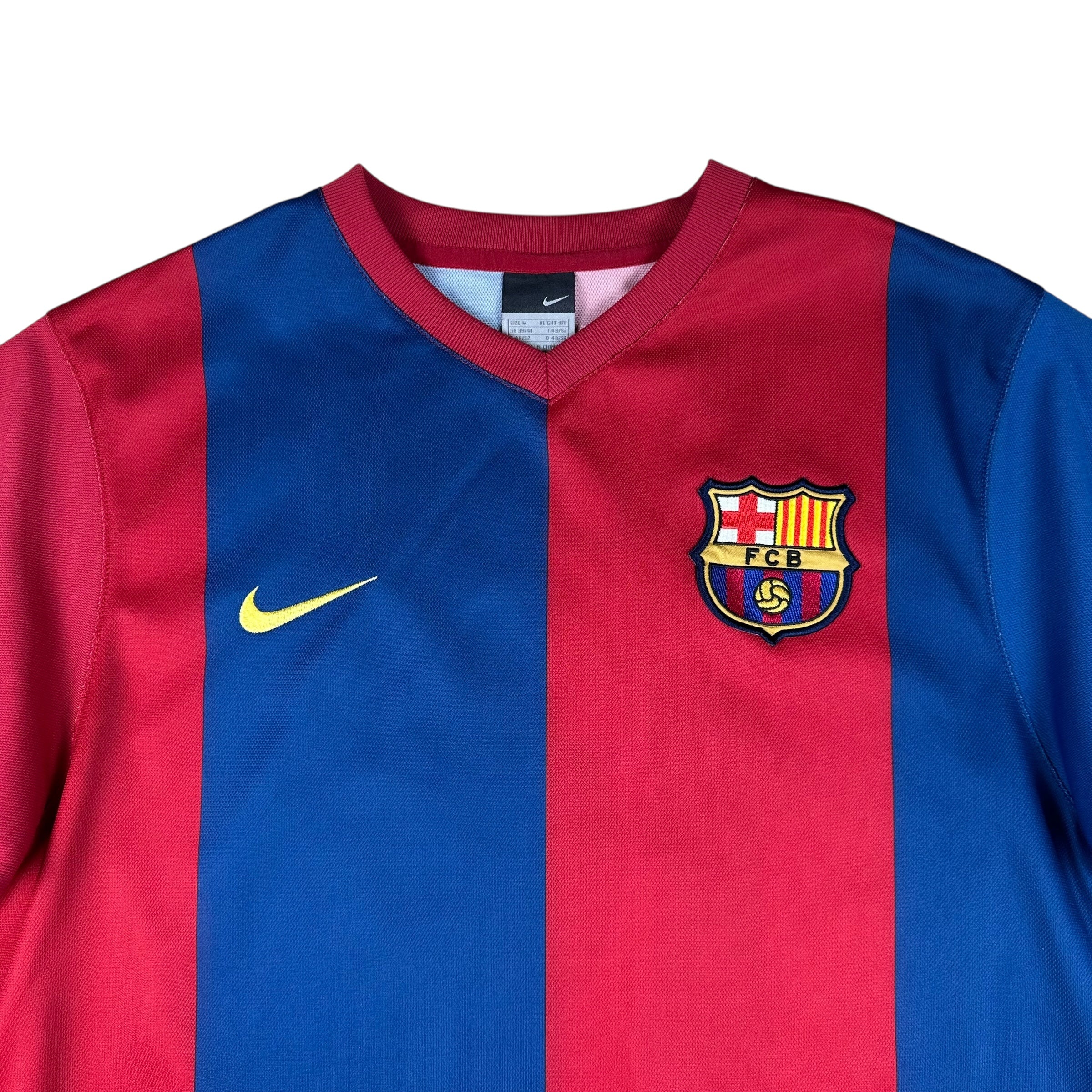 Barcelona 2006-07 Basic Home Shirt (M) Messi #19