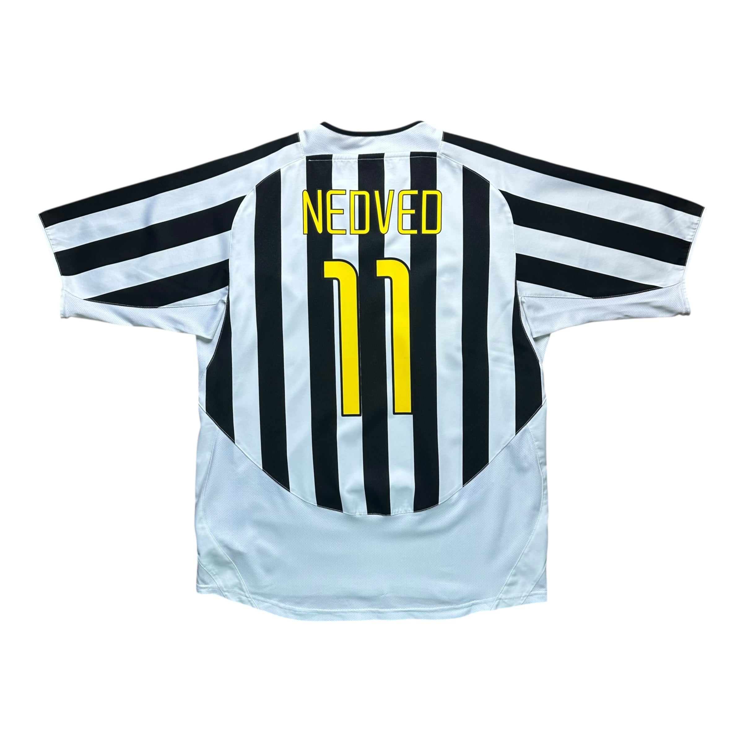 Juventus 2003-04 Home Shirt (L) Nedved #11