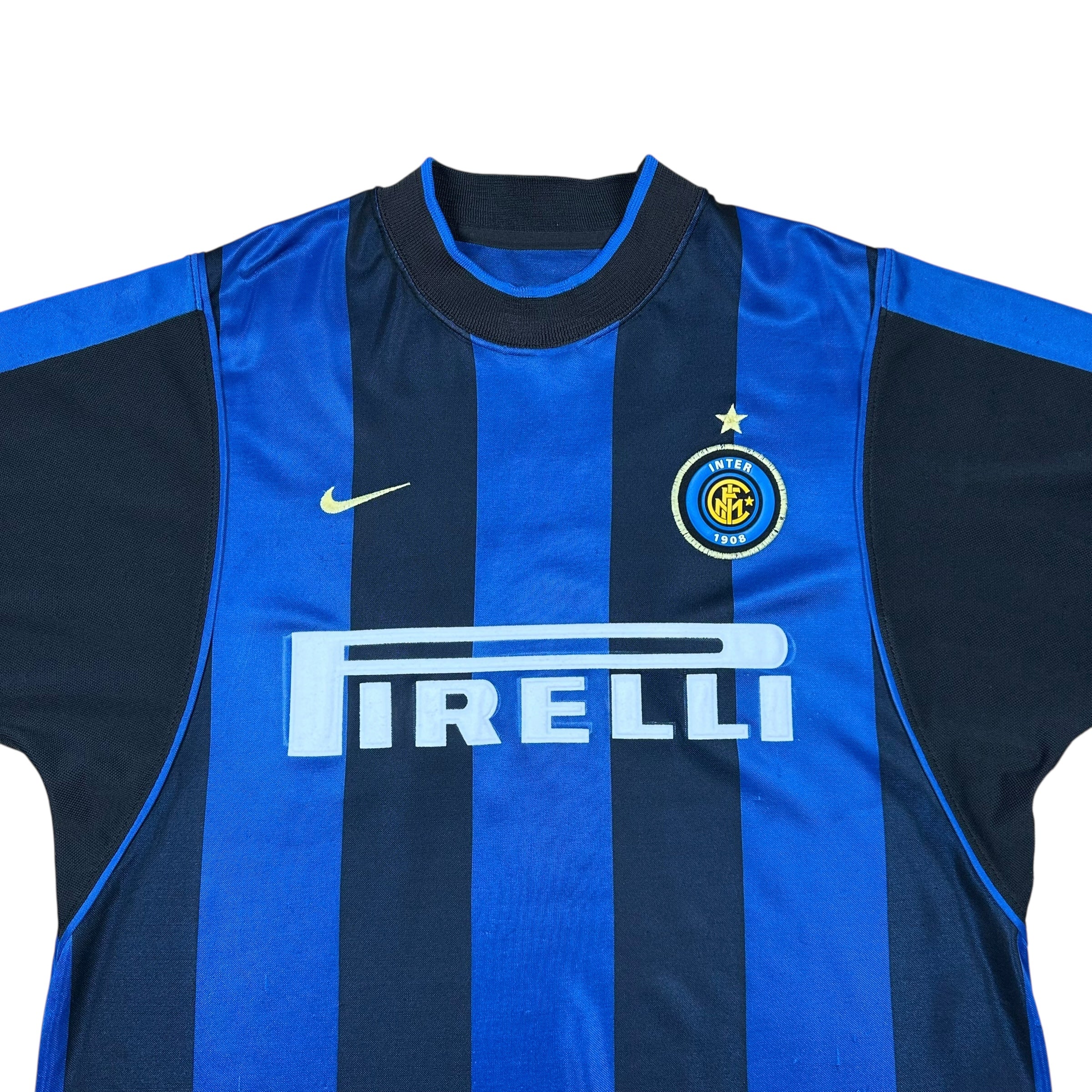 Inter Milan 2000-01 Home Shirt (M) Ronaldo #9