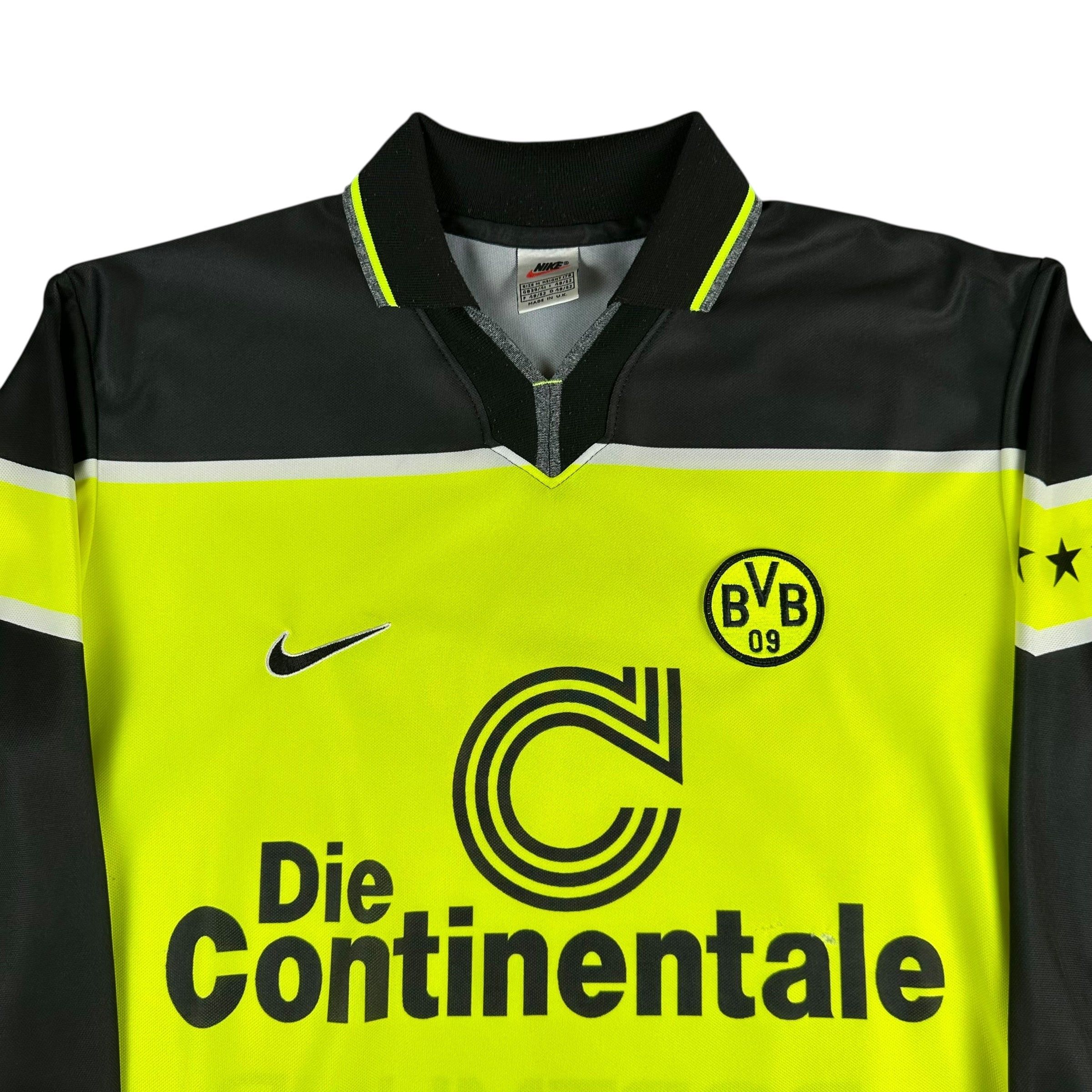 Borussia Dortmund 1997-98 L/S Home Shirt (M)