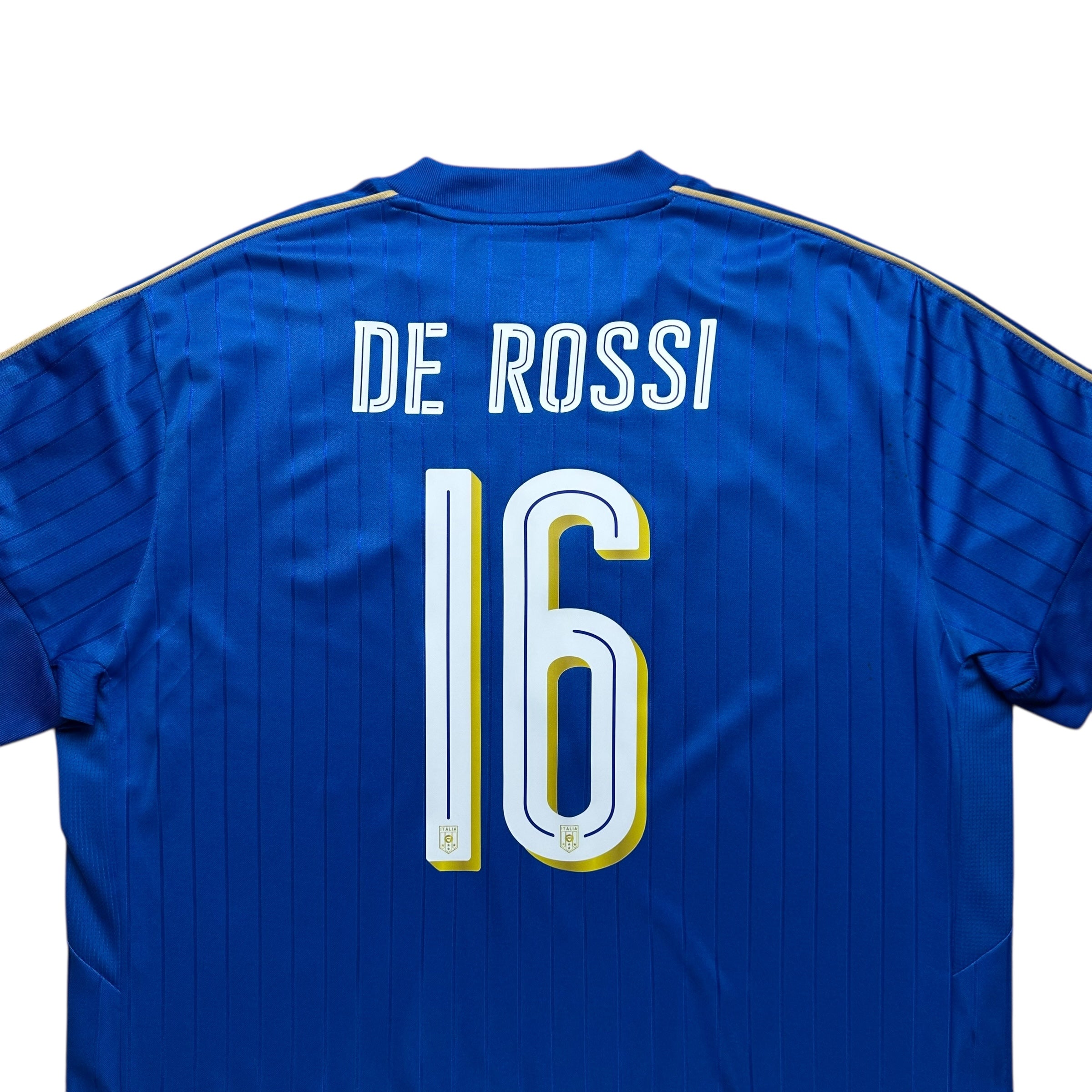 Italy 2016 Home Shirt (XL) De Rossi #16