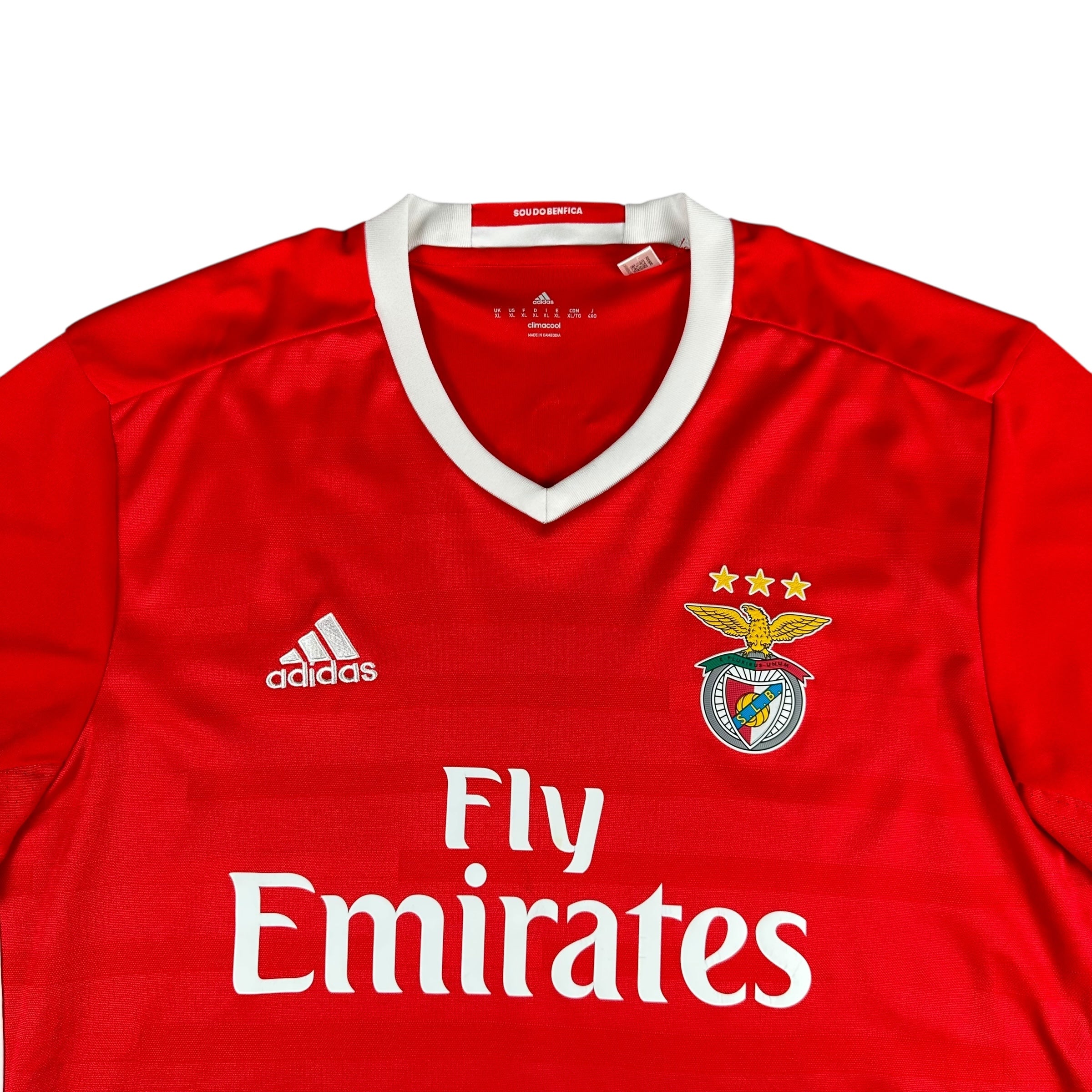 Benfica 2017-18 Home Shirt (XL)