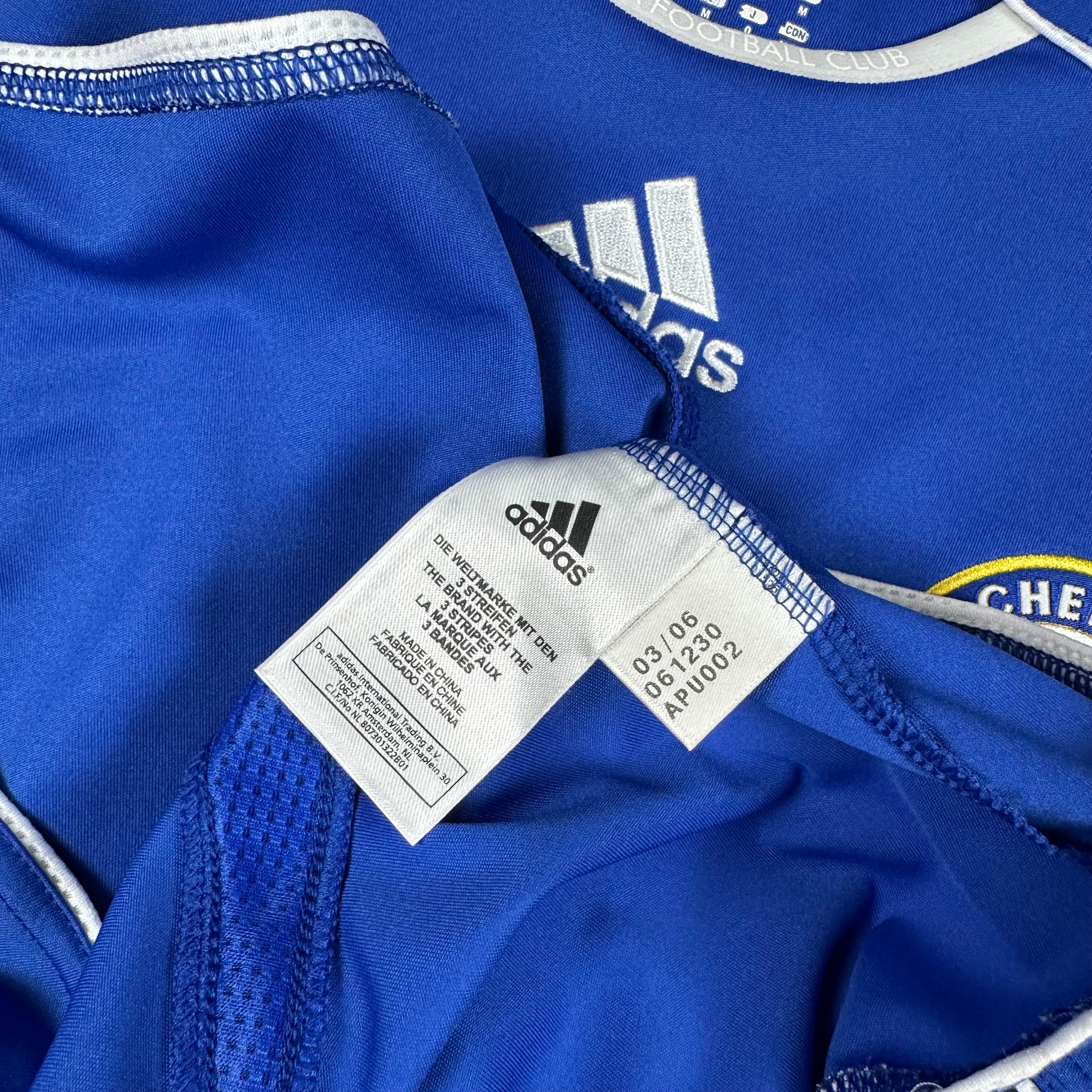 Chelsea 2006-08 Home Shirt (M) Drogba #11