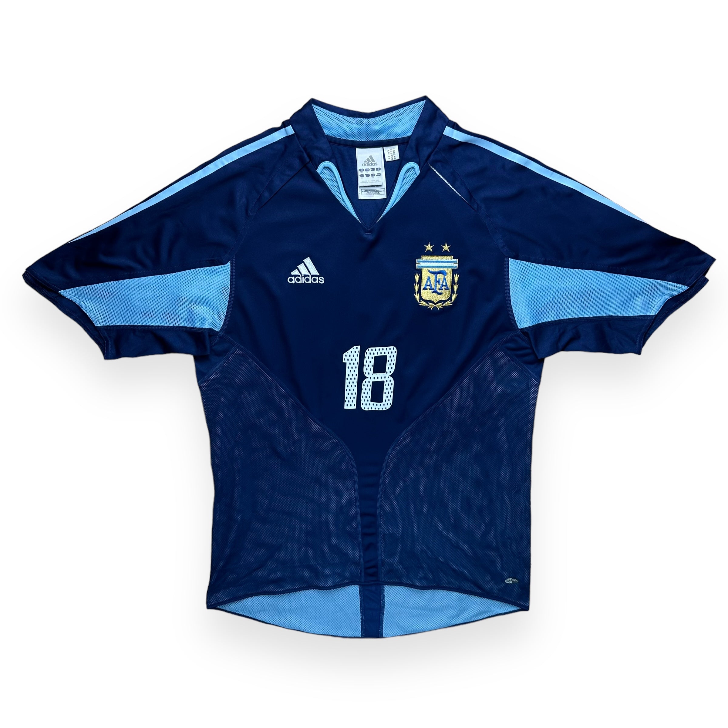 Argentina 2004 Away Shirt (M) Messi #18