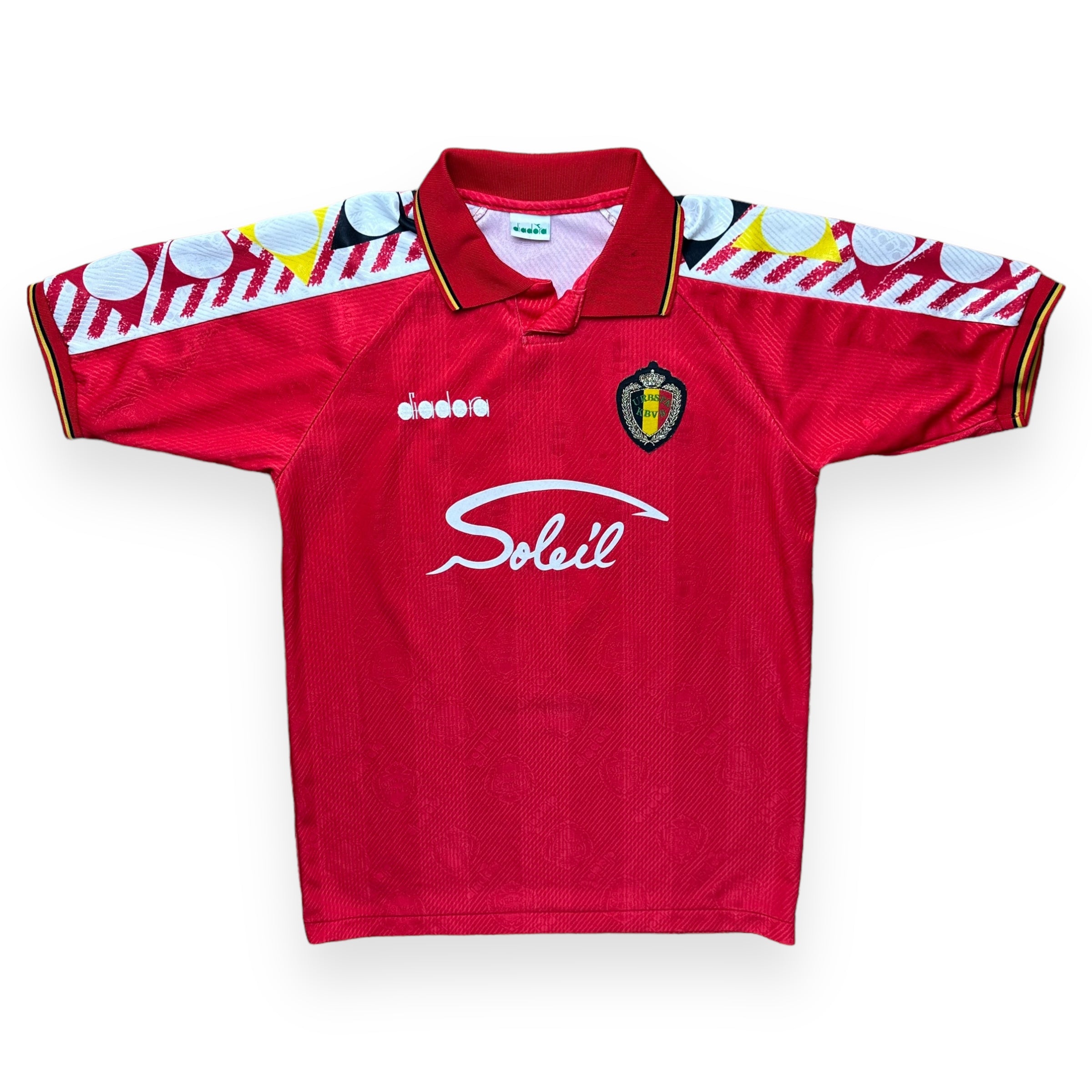 Belgium 1994 Home Shirt (M) Toriyabe #2
