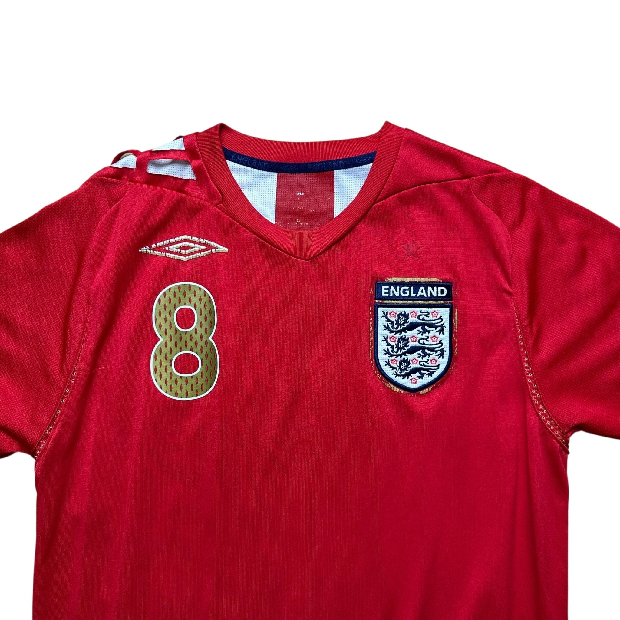 England 2006 Away Shirt (S) Lampard 8 - Kitplug