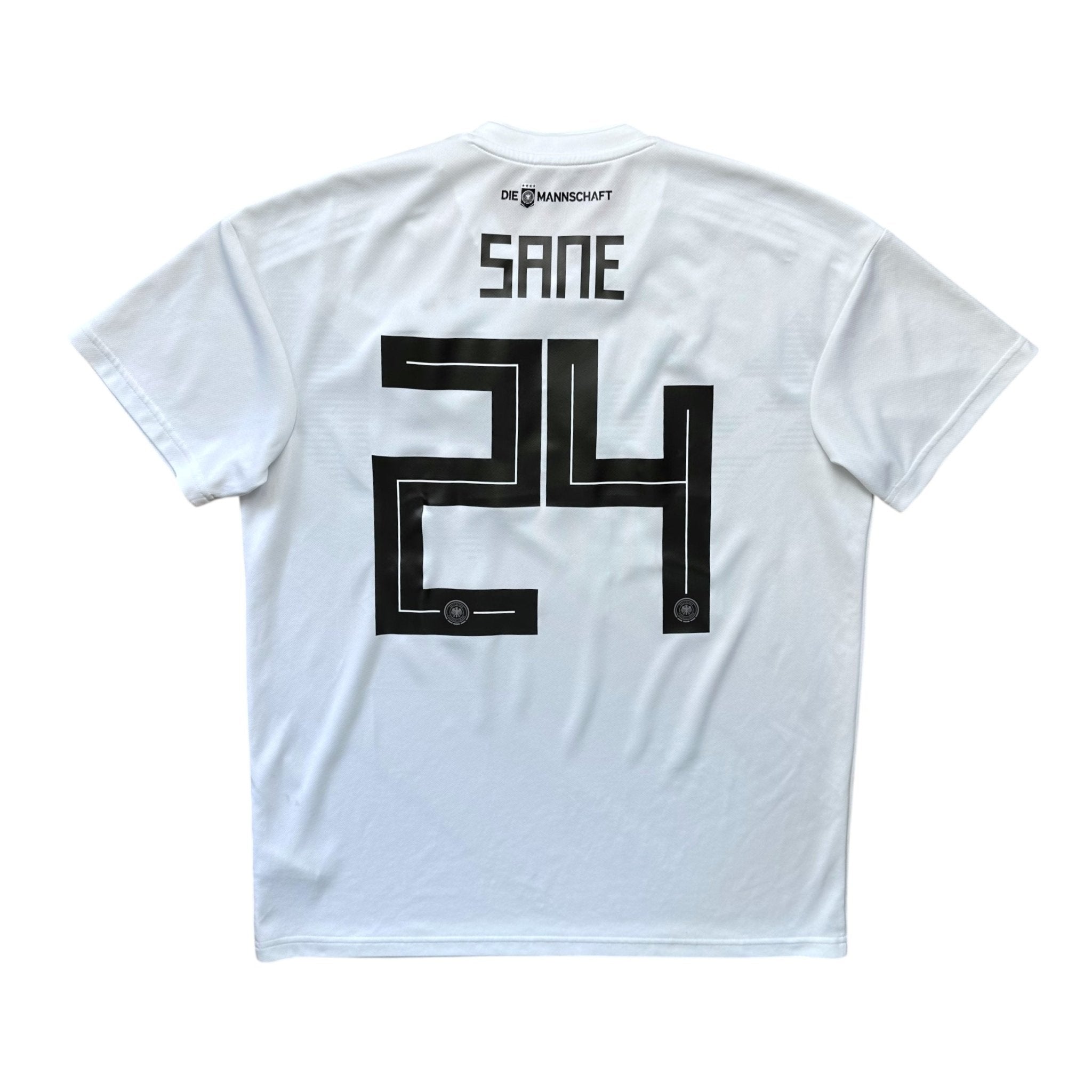 Germany 2018 Home Shirt (S) Sane 24 - Kitplug