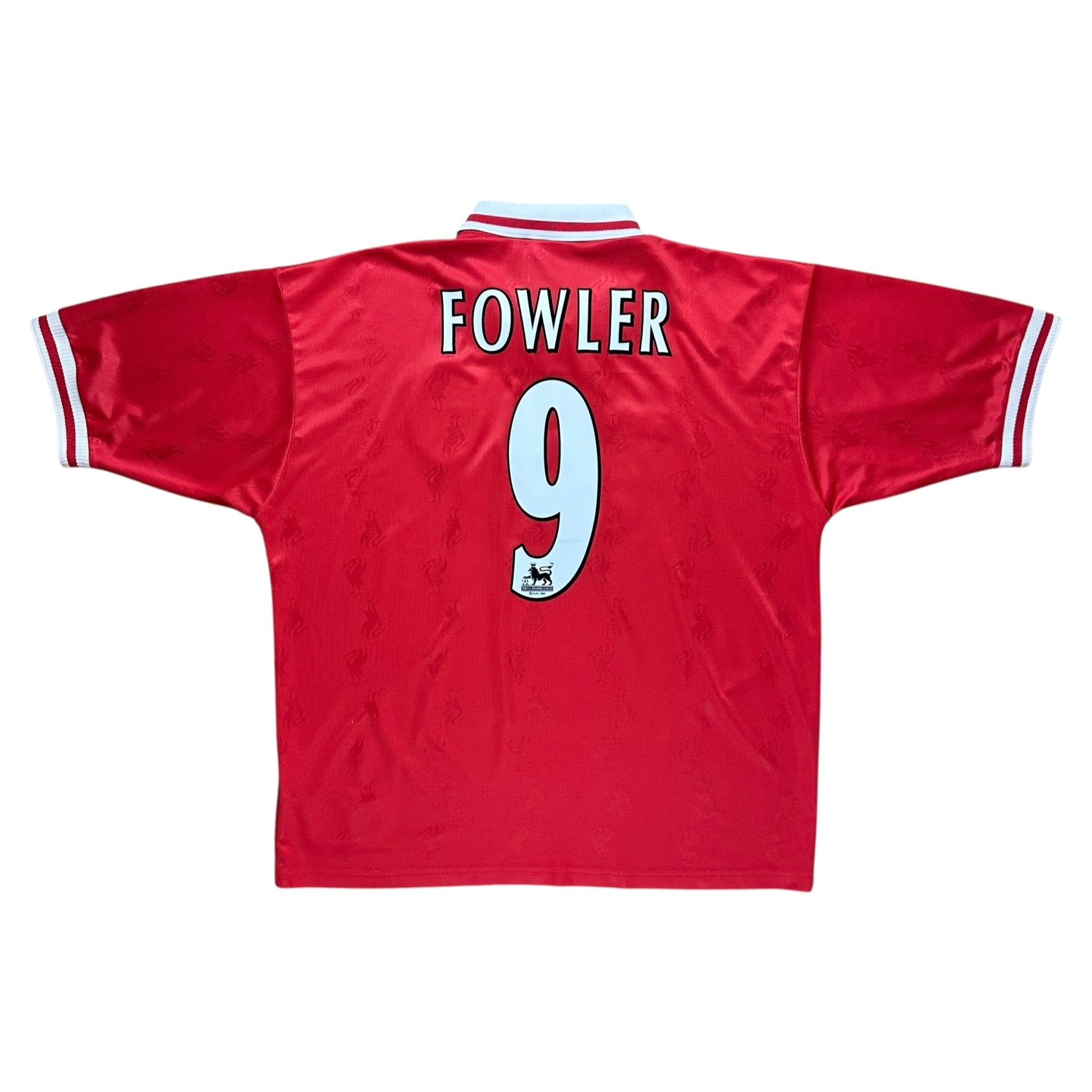 Liverpool 1996 - 98 Home Shirt (XL) Fowler 9 - Kitplug