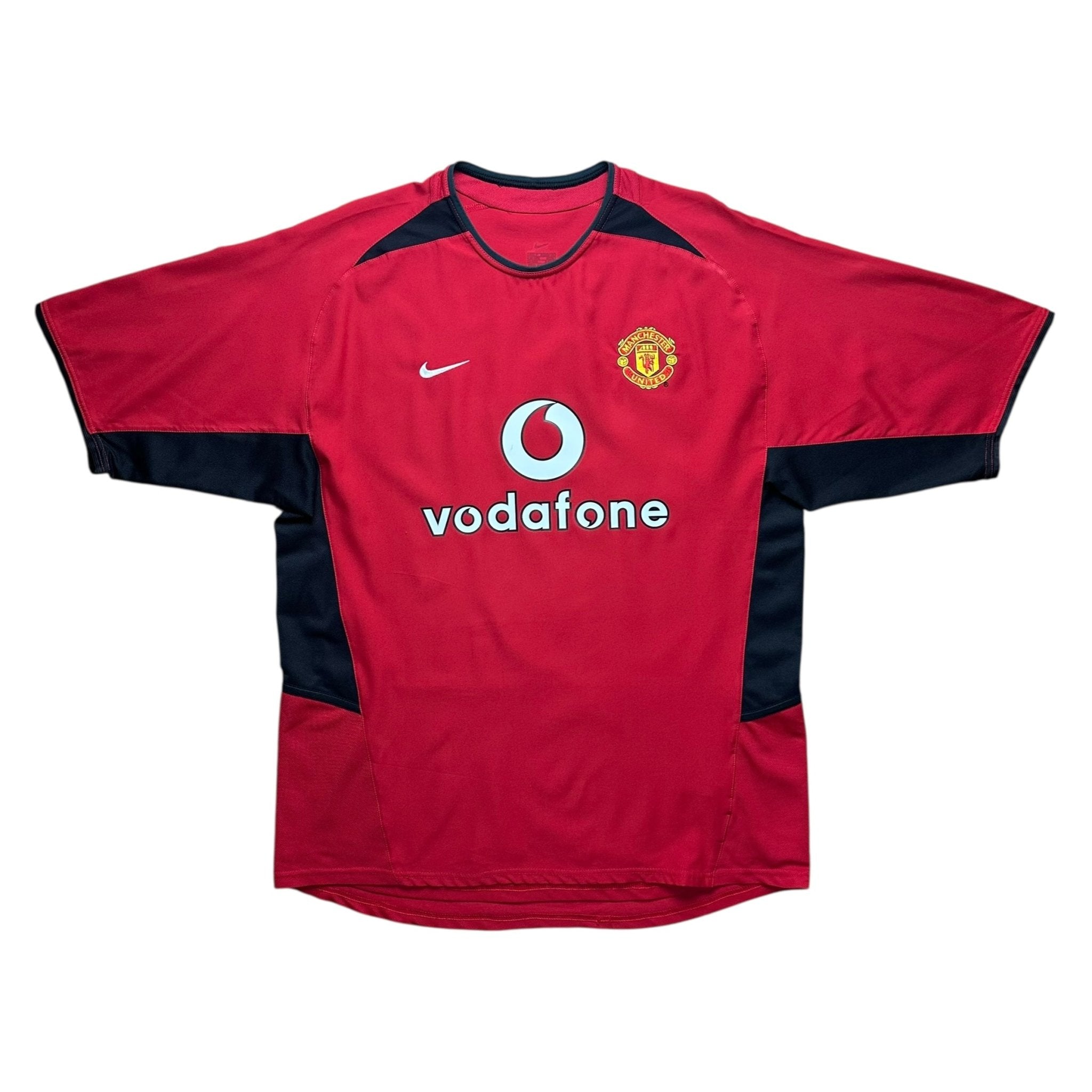 Manchester United 2002 - 03 Home Shirt (M) Ronaldo 7 - Kitplug