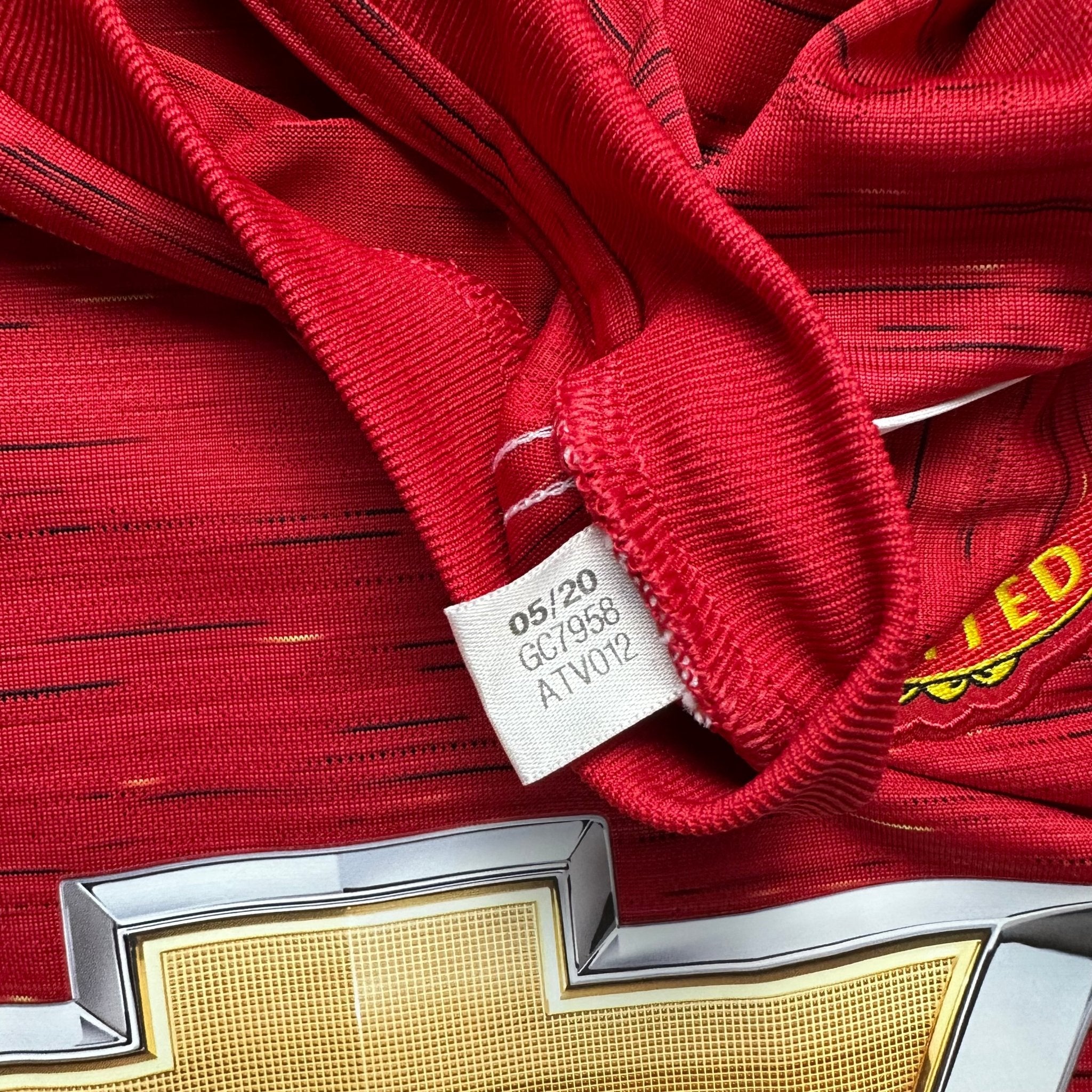 Manchester United 2020 - 21 Home Shirt (M) B.Fernandes 18 - Kitplug