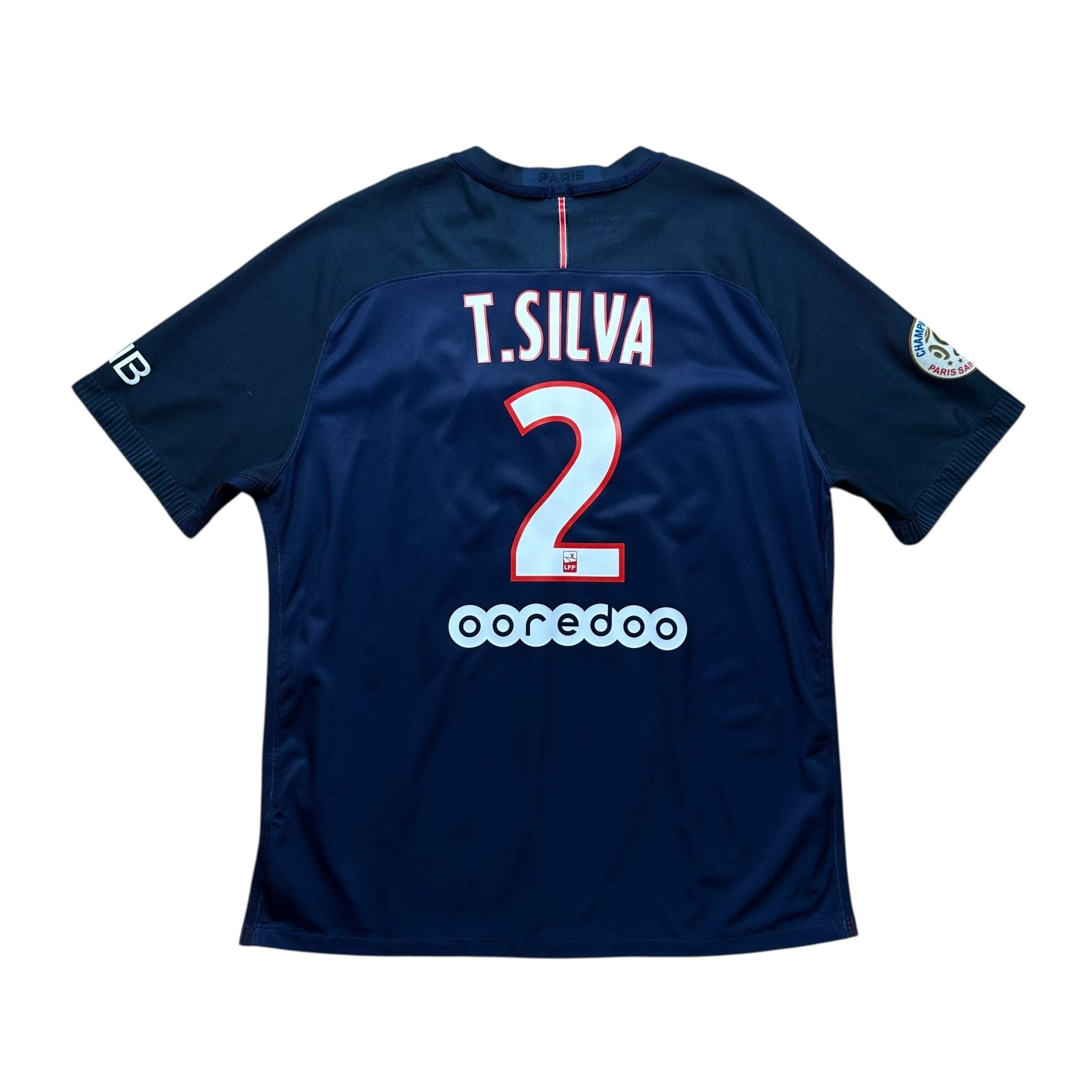 PSG 2016 - 17 Vapor - Knit Home Shirt (XL) T.Silva 2 - Kitplug