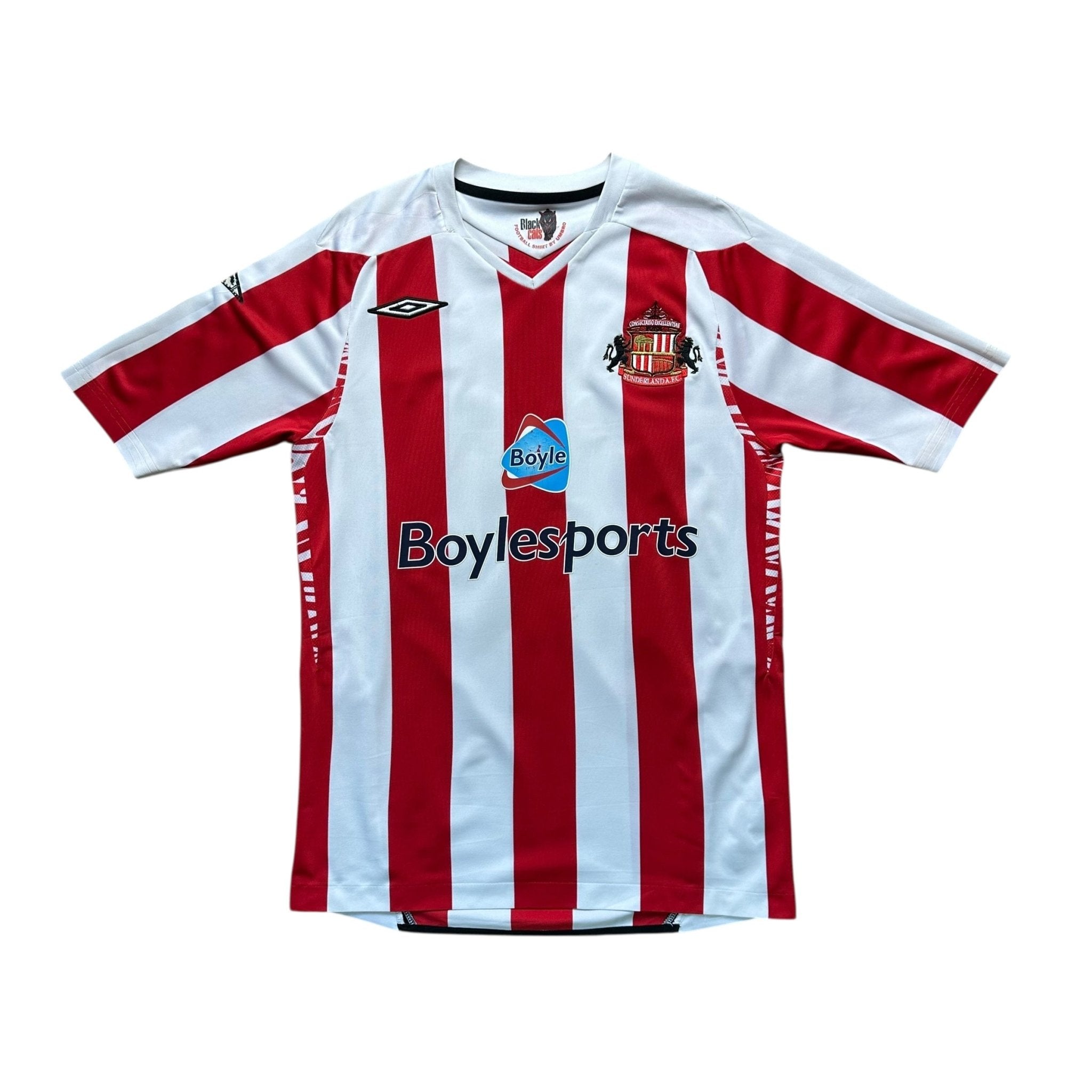 Sunderland 2007 - 08 Home Shirt (S) Cole 20 - Kitplug