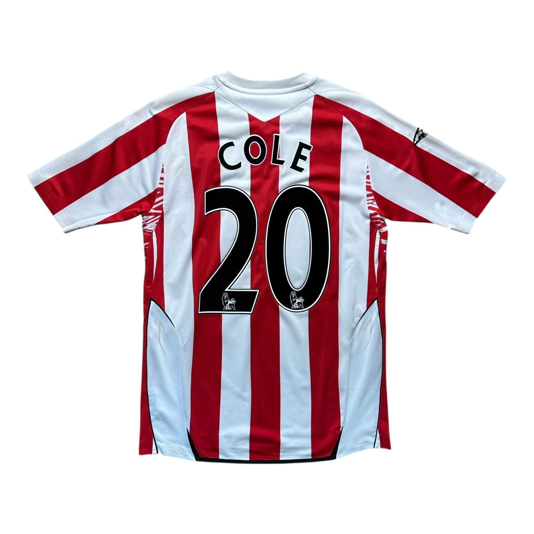 Sunderland 2007 - 08 Home Shirt (S) Cole 20 - Kitplug